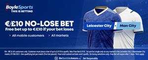 FA Community Shield - Get A No-Lose £10 Bet on Leicester vs Man City